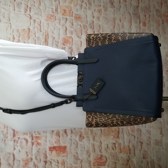 New Coach 1941Troupe Colorblock Tote Bag - Picture 2 of 9